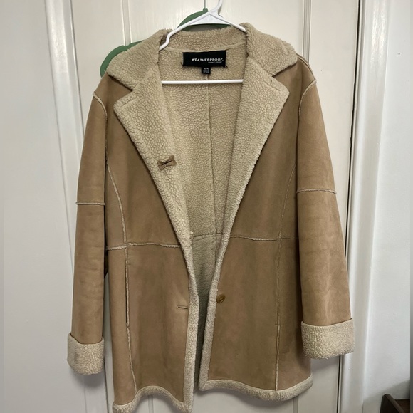 Weatherproof Jackets & Blazers - Faux leather 90s jacket
